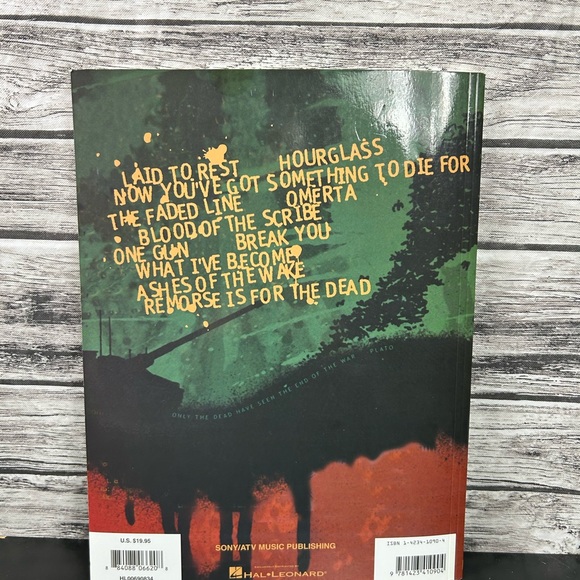 Lamb of God Ashes of the Wake Songbook Sheet Music Guitar - Picture 6 of 7